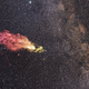 Illustration for article titled This Cosmic Fart Cloud Is On a Collision Course With Our Galaxy